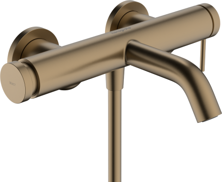 Смеситель для ванны Hansgrohe Tecturis S 73422140 шлиф. бронза 73422140