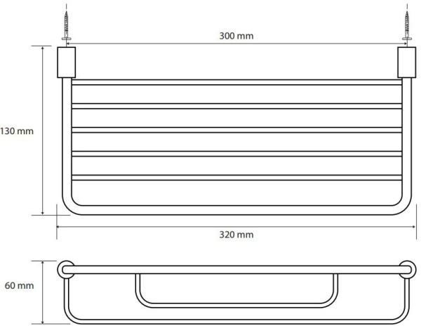 Мыльница для ванной Bemeta Cytro 146208112