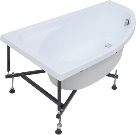 Акриловая ванна Aquanet Mia 140x80 L (с каркасом)