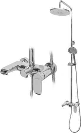 Душевая система Hansberge H5033 Хром