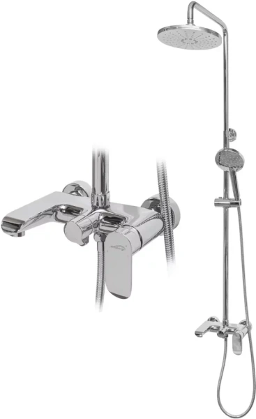 Душевая система Hansberge H5033 Хром