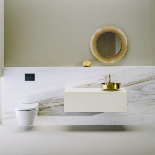 Laufen INEO SUNRISE Клавиша смыва, цвет: черный матовый 9.0011.2.716.000.1