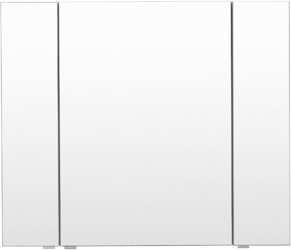 Зеркальный шкаф Aquanet Алвита New 100 Серый
