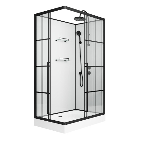 Душ.каб. Niagara Standart ST120/80/15QR/KL/BKT (1200х800х2250) 3 места