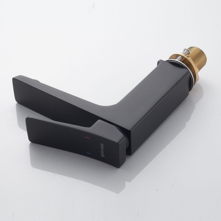 Смеситель для раковины Shevanik S4401H, черный