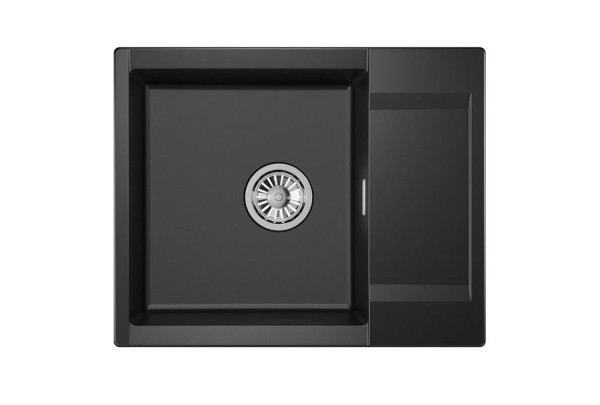 Мойка для кухни Granula Estetica 6202 турмалин, 62х50 см, прямоугольная