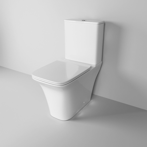 Унитаз Grossman Galaxy GR-4470S (650х360х820) напольный безободковый с тонкой крышкой