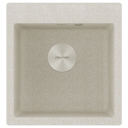 Мойка KANTE 50, IT-GRANIT, PM105152-BE, бежевый, 510х520, Paulmark