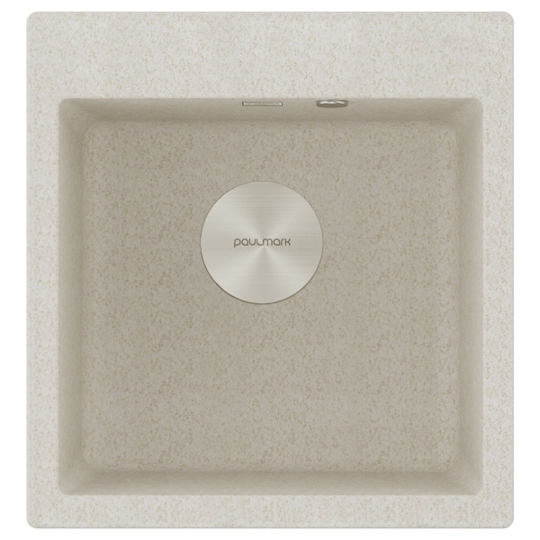 Мойка KANTE 50, IT-GRANIT, PM105152-BE, бежевый, 510х520, Paulmark