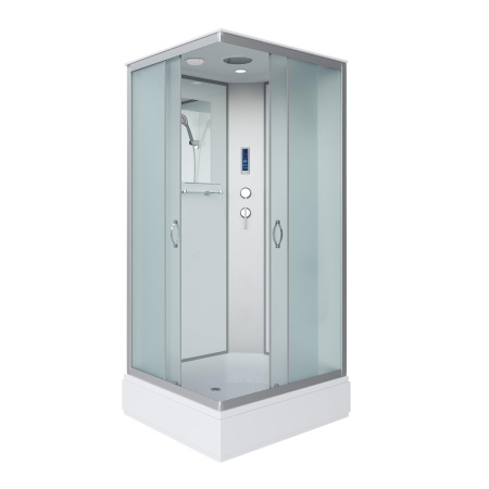 Душ.каб. NG-33084-14QP (1000х800х2150) средний поддон (26см) стекло МАТОВОЕ 4 места