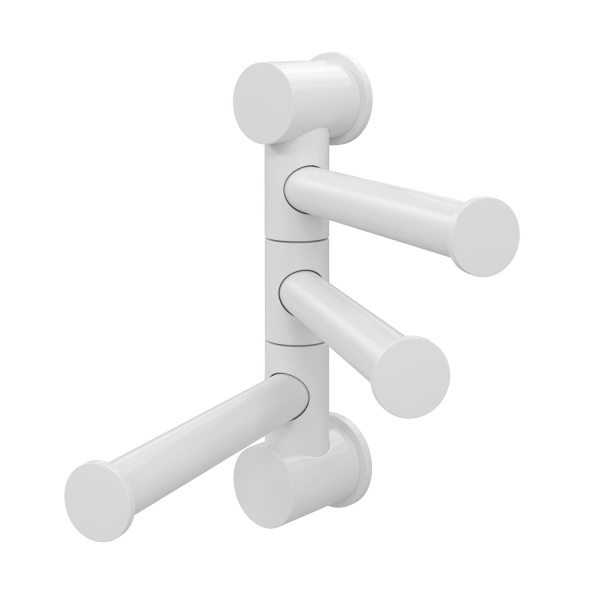 Держатель полотенец тройной WasserKRAFT Kammel WHITE K-1053W