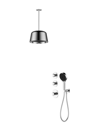 Душевая система с термостатом ALTROBAGNO Рикко (Ricco) 040423 Cr