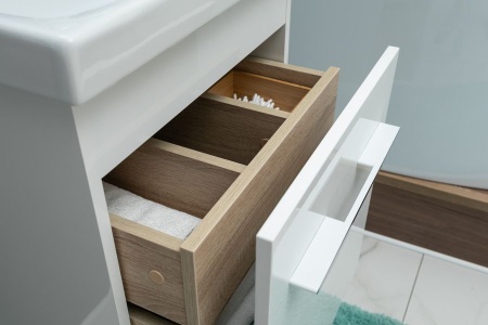 Мебель для ванной Aquanet Августа 50 (Moduo Slim) белый