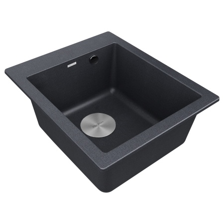 Мойка KANTE 40, IT-GRANIT, PM104249-DG, графит, 415х490 мм, Paulmark