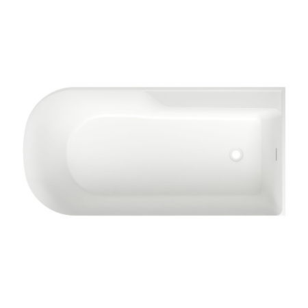 Акриловая ванна в наборе 3 в 1: отдельностоящая ванна (правый разворот), ножки, экран Wellsee Camellia 2.0 236202000