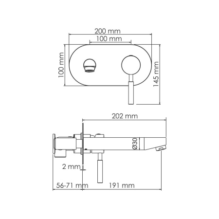 Смеситель для умывальника WasserKRAFT Main 4130