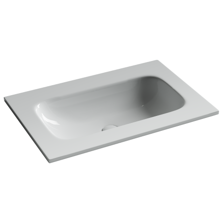 Раковина накладная мебельная Ceramicanova Грация (Grace) 710x457x137 без отв. под смеситель, белый CN7031wx