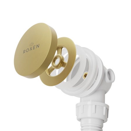 Сифон для ванны RoxenBath R70C-G Click-Clack с функцией верхней очистки