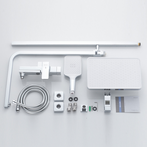 Душевая система Shevanik S4636, хром