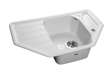 Кухонная мойка GranFest CORNER C-800E иней
