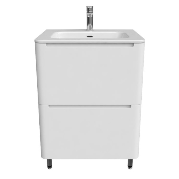 Тумба с раковиной Iddis Edifice белая, 60 см EDI60WFi95K