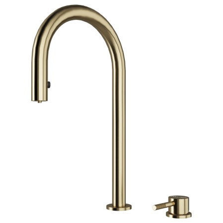 Смеситель для кухни ESTETICA, светлое золото, Es218006-LG, Paulmark-Starke