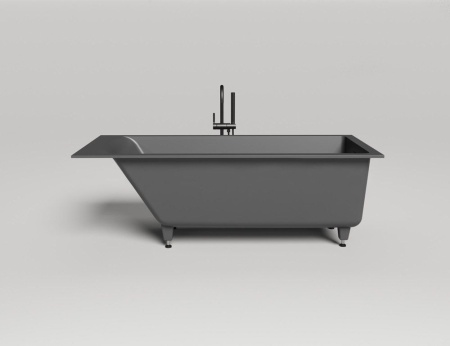 Ванна встраиваемая Salini CASCATA KIT 170x75 покраска по RAL полностью, S-Sense, глянцевый 104313GF
