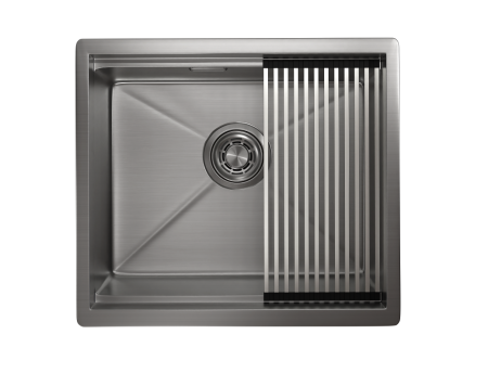 Мойка для кухни Granula Kitchen Space 5045U сталь сатин, 50х44,5 см, прямоугольная
