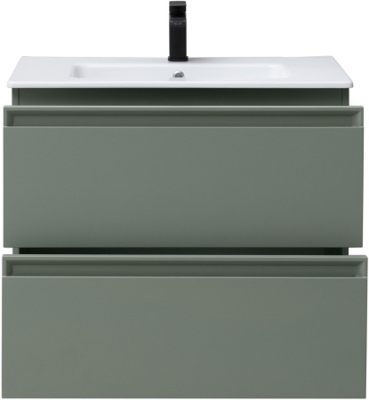 Тумба с раковиной Allen Brau Eclipse 80 1.E1002.CGM олива матовый