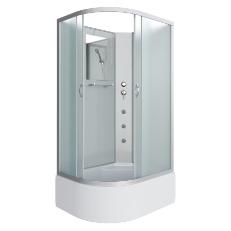 Душевая кабина Niagara Classic NG-2310-14RBKG 120х80х200, высокий поддон 40 см, стекло матовое