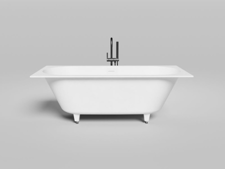 Ванна встраиваемая Salini ORNELLA AXIS 170x75 покраска по RAL полностью, S-Sense, глянцевый 103513GF