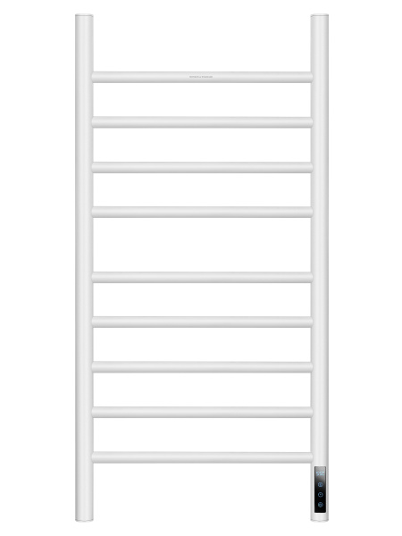 Полотенцесушитель электрический WONZON & WOGHAND, Белый матовый (WW-AL409-MW)