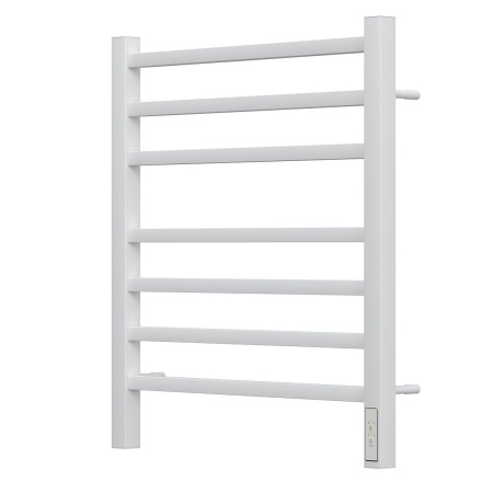 Полотенцесушитель электрический Point PN71856W П7 500x600, диммер справа, белый