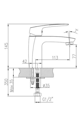 Смеситель для раковины Haiba HB10183