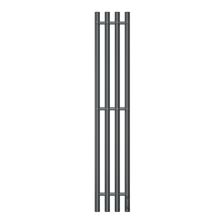 Полотенцесушитель электрический REFLEXION Намиб RXT0211018GF 1100x180 с крючками, графит металлик