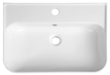 Раковина накладная ISVEA SistemaU 55см , белая 10PL53055SV