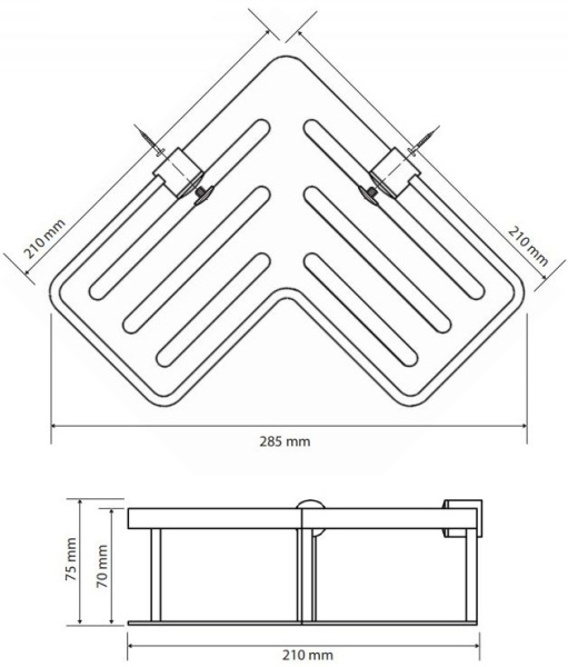 Мыльница для ванной Bemeta Cytro 146208092