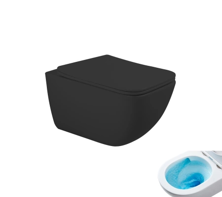Подвесной унитаз Gid Tr2143TF-BM