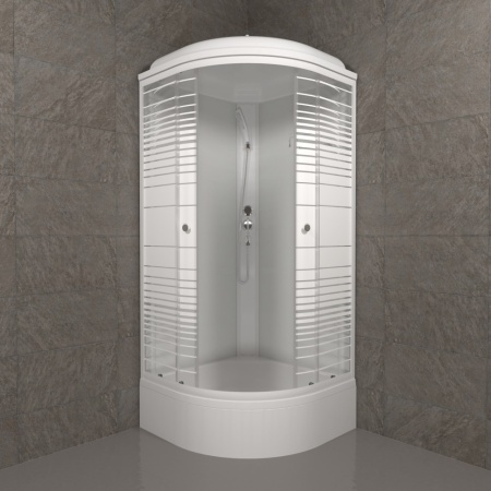 Душевая Кабина Triton Полосы 90*90 В (ДН4)