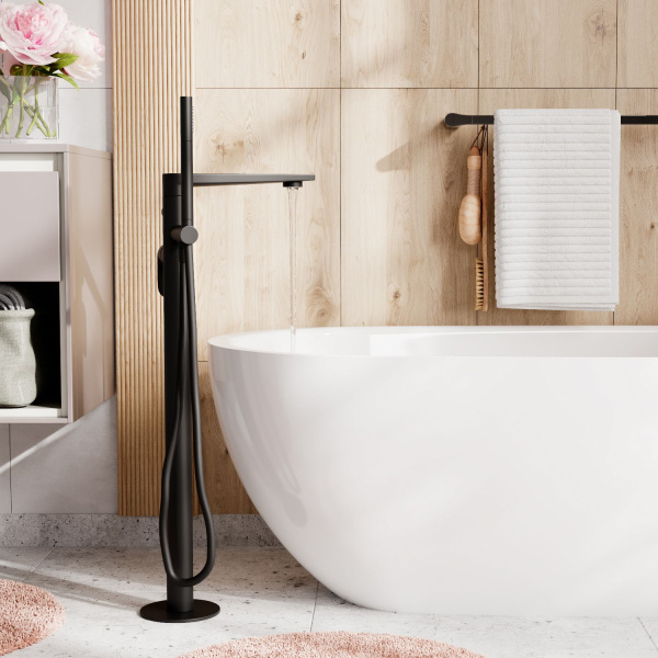 Смеситель напольный для ванны WasserKRAFT Elbe 7421