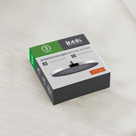 Душевая насадка IDDIS SpaHome верхняя круглая хром SPA26CPi64