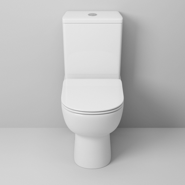 Унитаз Grossman GR-4448S (680х390х790) напольный с тонкой крышкой