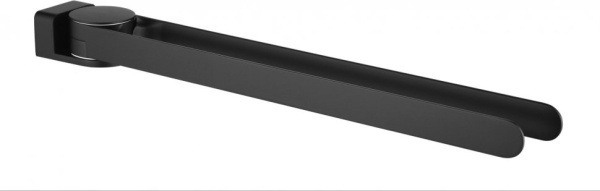 Полотенцедержатель поворотный 2-й Grocenberg AC0055 (Черный матовый)