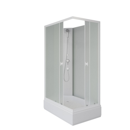 Душевая кабина Niagara Promo P110/80/26Q/MT/BK (110х80х200)