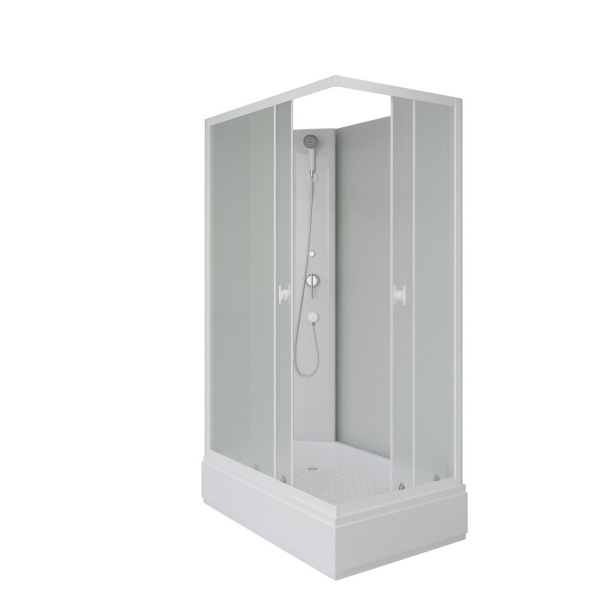 Душевая кабина Niagara Promo P110/80/26Q/MT/BK (110х80х200)