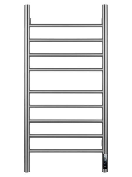 Полотенцесушитель электрический WONZON & WOGHAND, Брашированный никель (WW-AL409-BR)