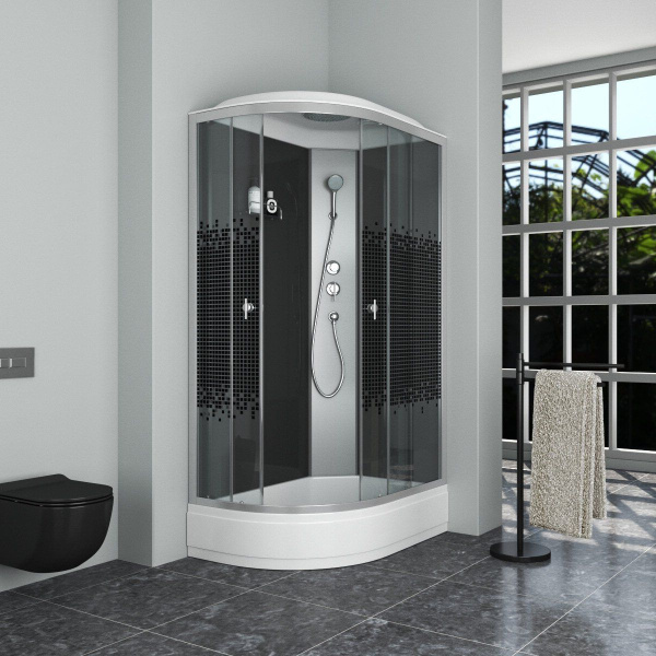 Душевая кабина Niagara Eco NG 3524-14 R правый угол Душевая кабина Niagara Eco NG 3524-14 R правый угол