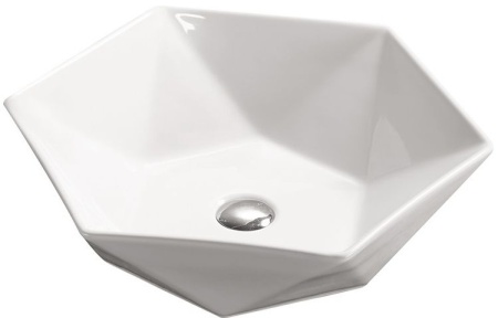 Раковина керамическая (накладная)  SantiLine SL-1058