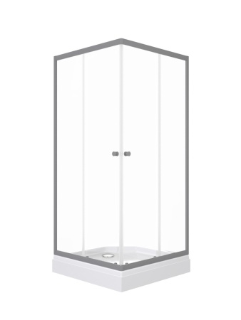 Душевое ограждение Triton Вента-Графит 100*100