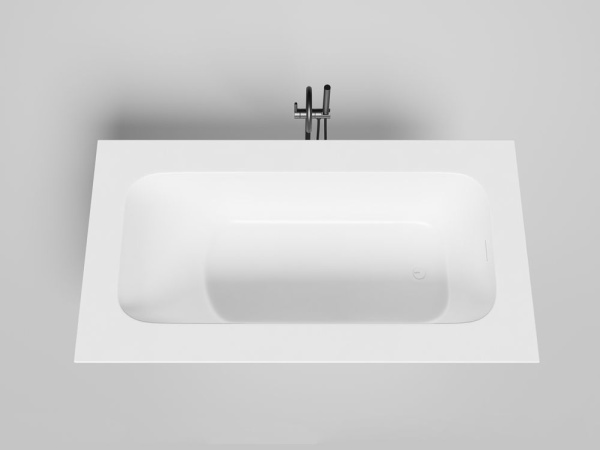 Ванна встраиваемая Salini ORLANDA KIT PLUS 190x100, S-Sense, глянцевый белый 102114G